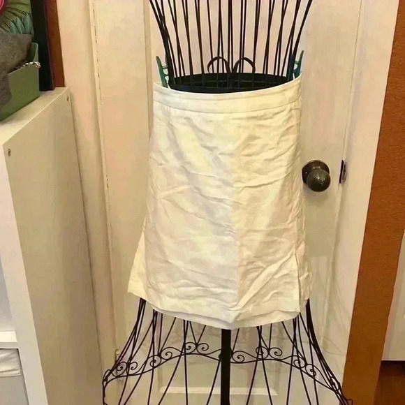 Wilfred Patio Linen Mini Skirt-Sz 6 - Picture 1 of 7